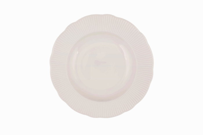 Hermia Juego de Cena de Porcelana de 24 Piezas Blanco Hermia Juego de Cena de Porcelana de 24 Piezas Blanco